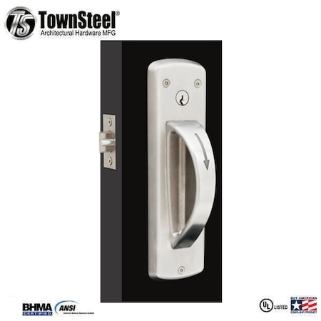 Townsteel Heavy Duty Ligature Resistant Cylindrical, Classroom Keyed, Grade 1 TNS-CRX-A-84-630-LH-IC